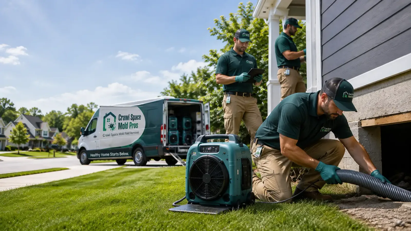 Crawl Space Mold Removal in Tipp City, OH